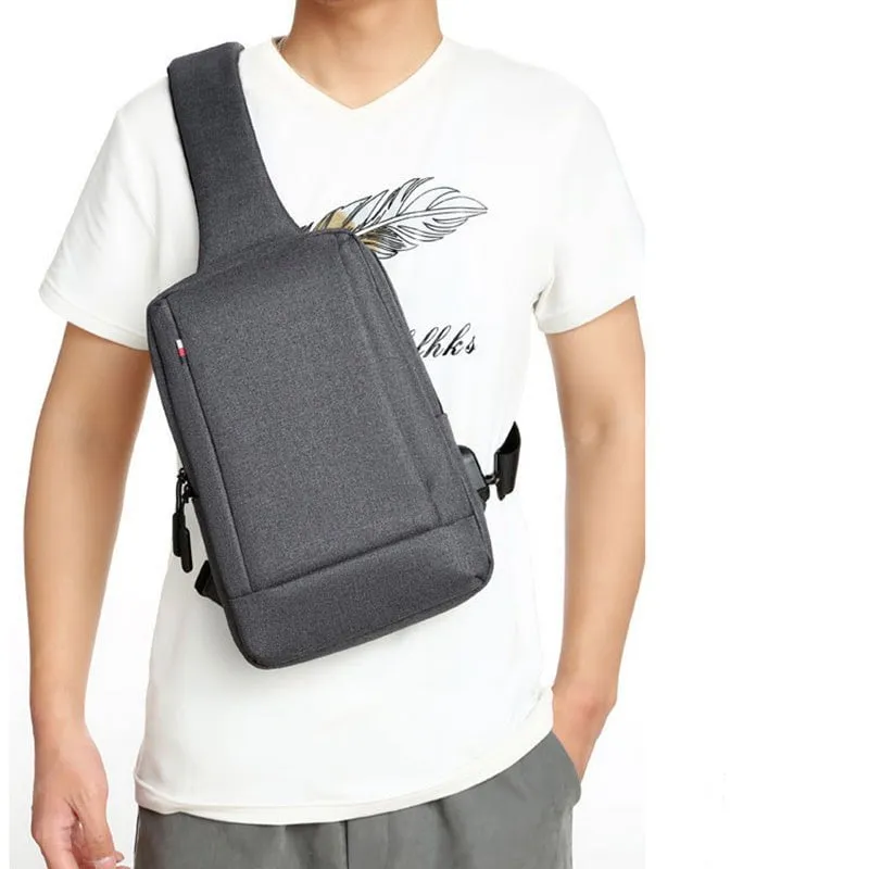 LovelyRLovely Men's Crossbody Sling Backpack