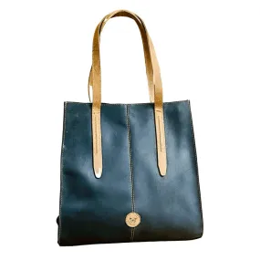 Minimalist Leather Handbag Tote