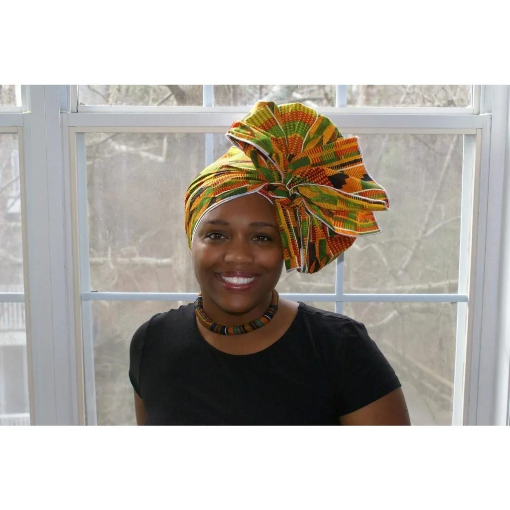 Mommy & Me Kente Headwrap