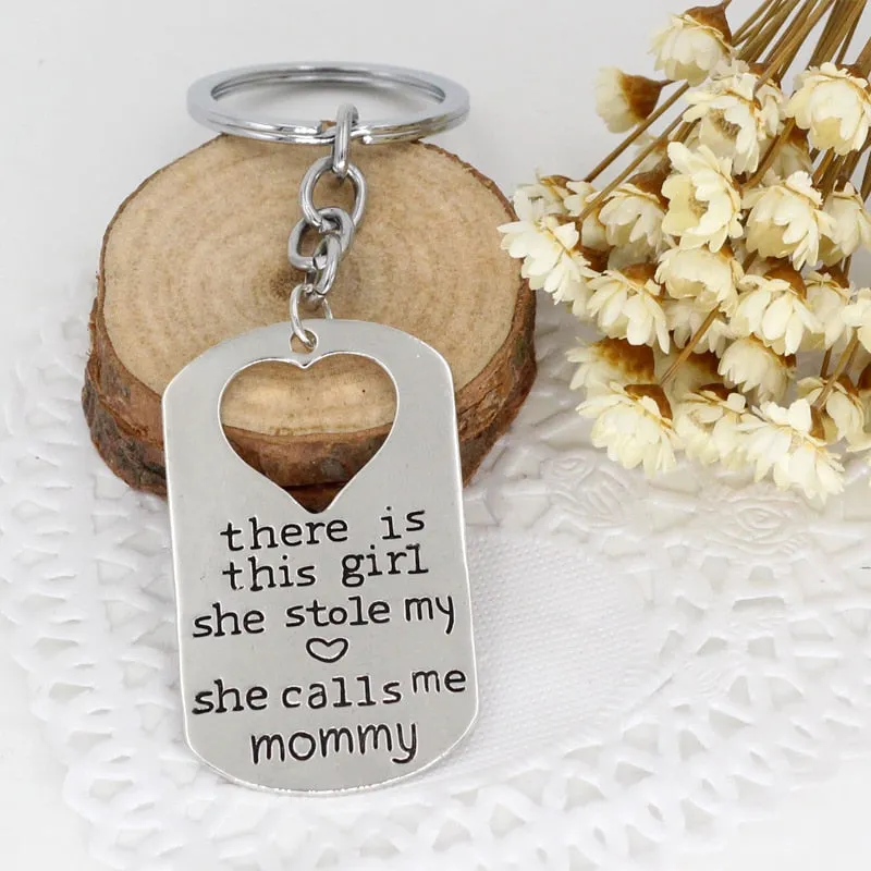 Mommy's Girl Keychain Set