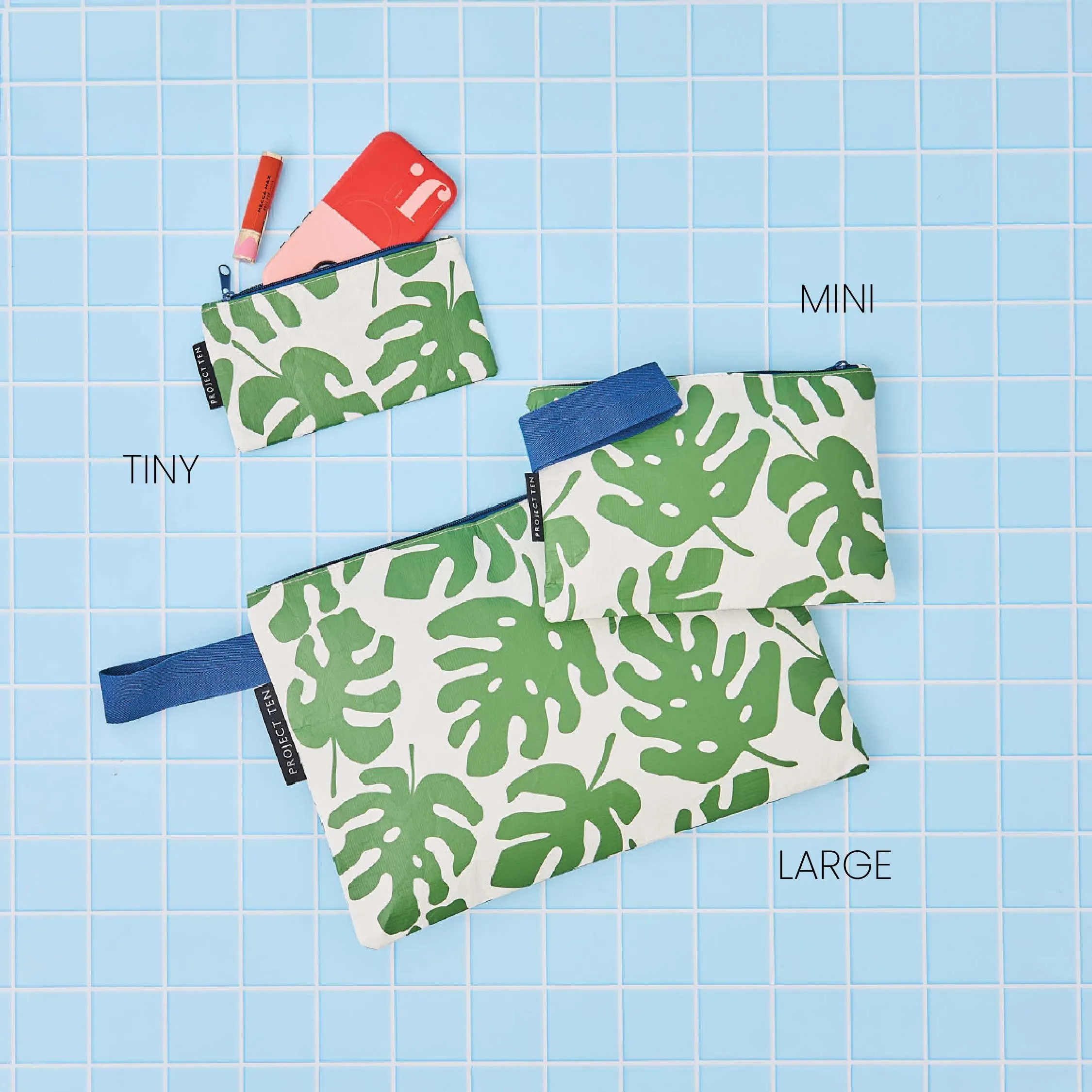 Monstera Zip Pouch