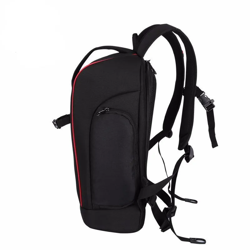 Multifunctional Waterproof Camera Backpack - Black,Orange