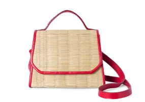 Natural shoulder handbag