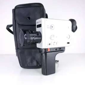 Nizo S480 Super 8 Camera Fully Tested and Functioning  - Includes Light meter battery adapters, Lens Cap, & Leather Bag