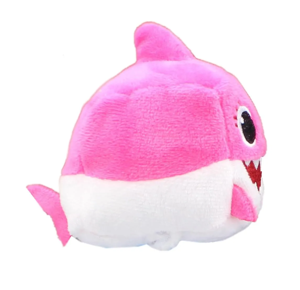 Pinkfong Shark Family 3 Inch Sound Cube Plush - Mommy Shark Pink