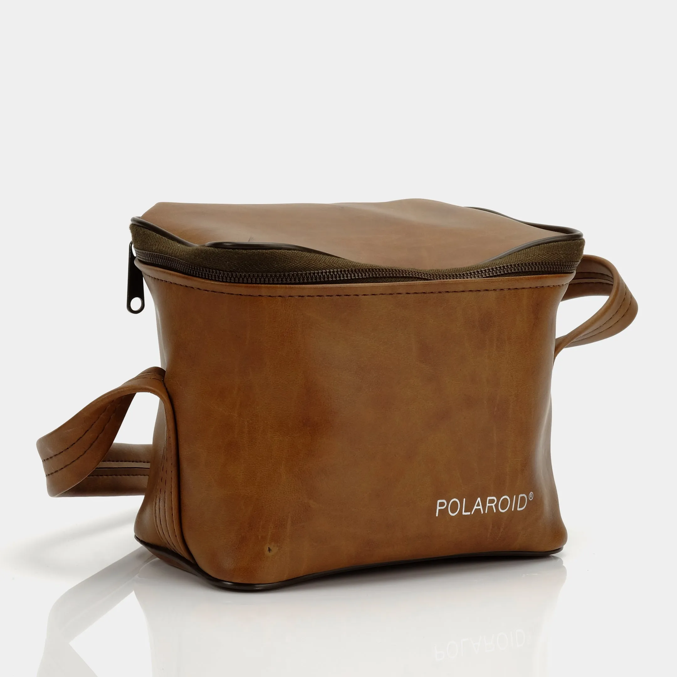 Polaroid Brown Faux Leather Instant Camera Bag