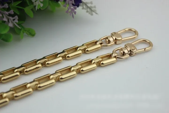 Purse Chain Bag Hardware Metal Crossbody Gold Brass Vintage Strap Handle Handbag Curb Clutch Making Metal 105cm 41,3"