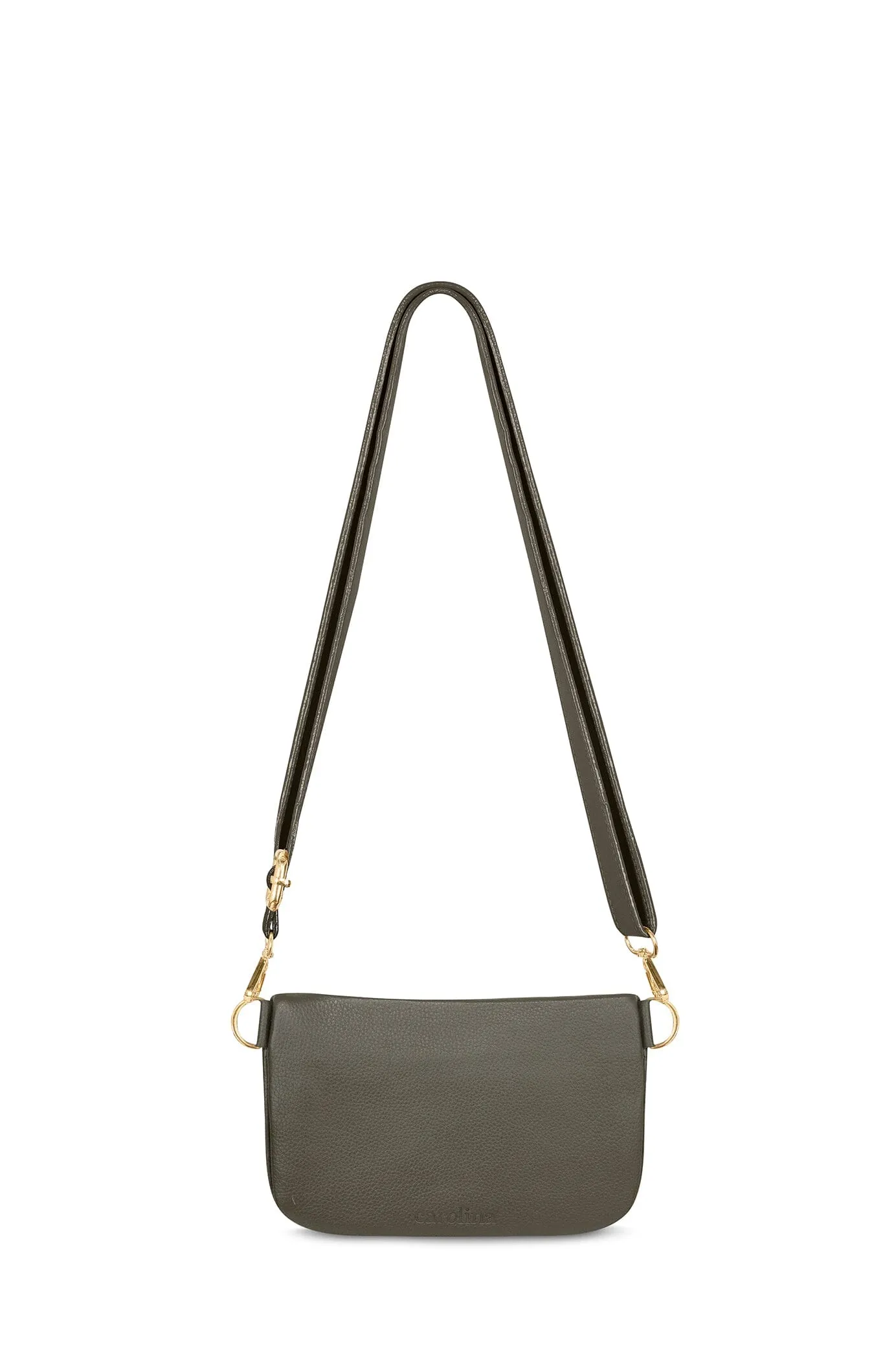 Ramona Small Leather Handbag Olive