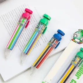 Retractable Kids Multi Coloring Pen