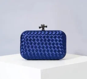 Rita Ratskoff- Satin Knotted Clutch