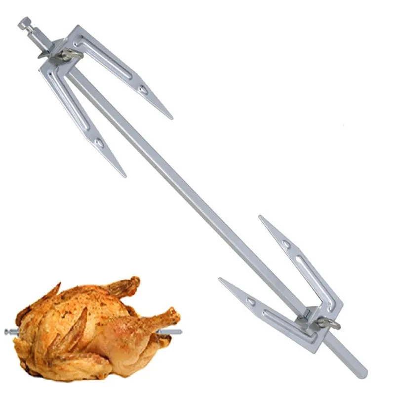 Roast Chicken Skewer Oven Accessories Rotisserie BBQ Chicken Fork