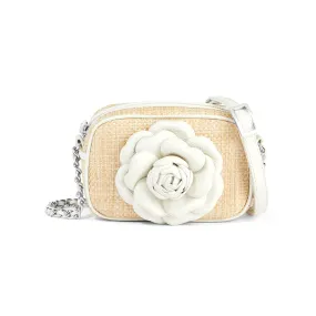 Rosie Straw Camera Bag - H1517W