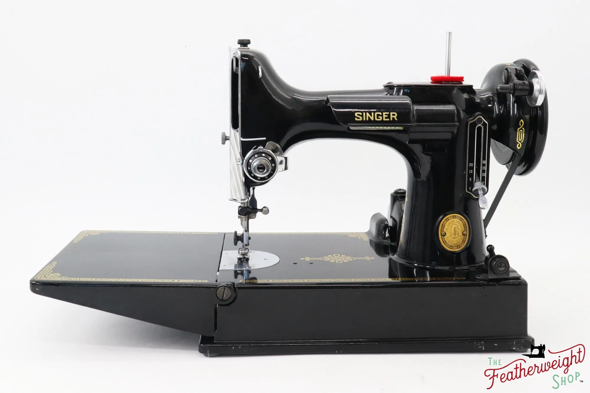 Singer Featherweight 221 Sewing Machine, AK413*** - 1951