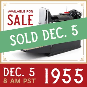 Singer Featherweight 221K Sewing Machine, 1955 - EK2111**