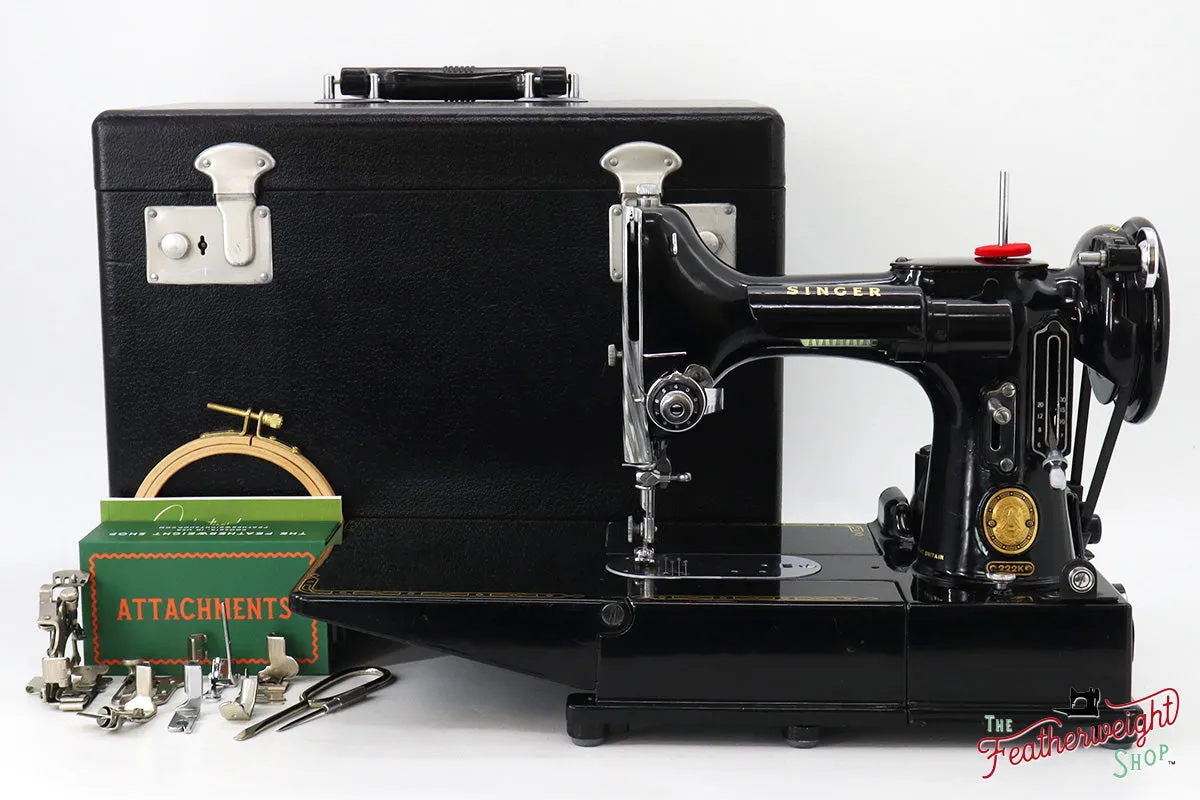 Singer Featherweight 222K Sewing Machine - EJ9102**, 1954