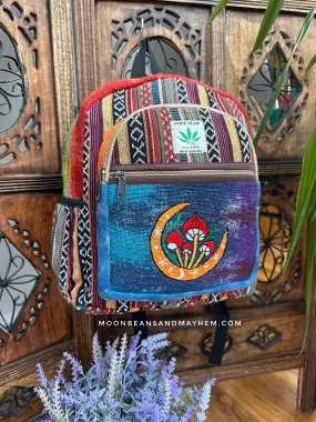 SMALL MOON & TOADSTOOL BACKPACK BAG