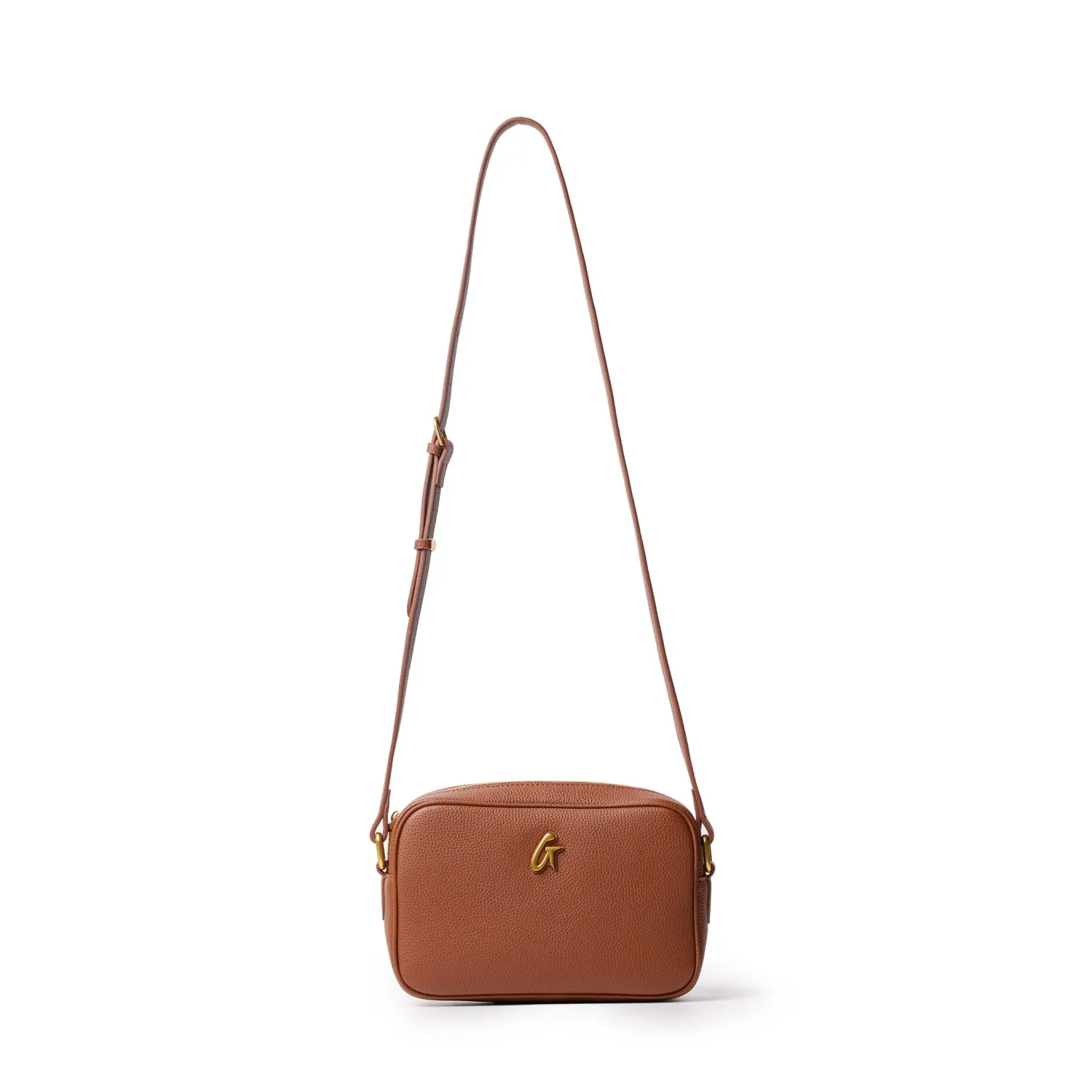 STANDARD PEBBLE CAMERA BAG - BROWN