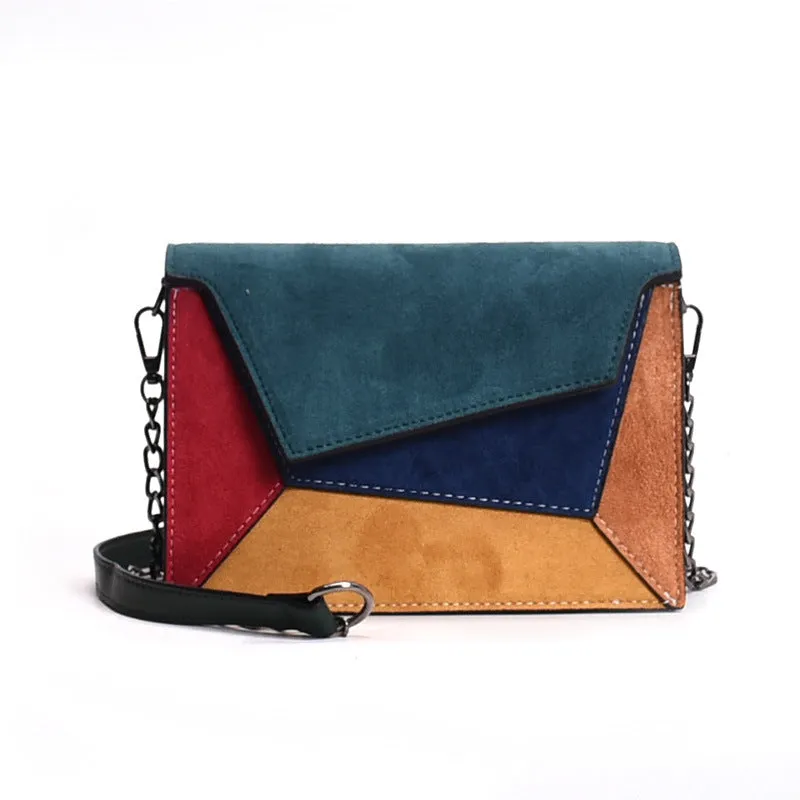 Stitched Me Diagonal Shoulder Bag