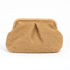 Straw Wedding Clutch