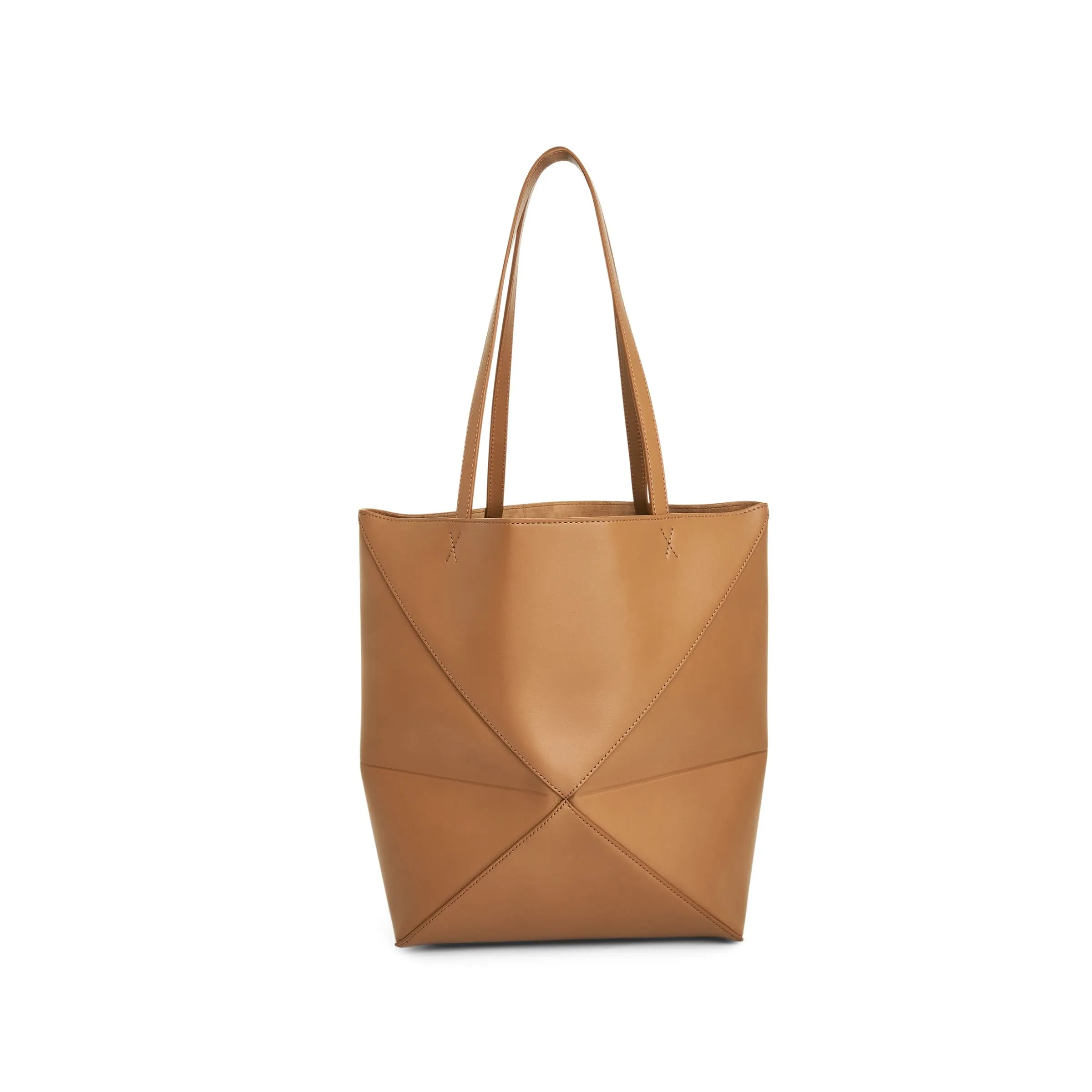 Suna Fujita Lemur Medium Puzzle Fold Tote Bag in Oak