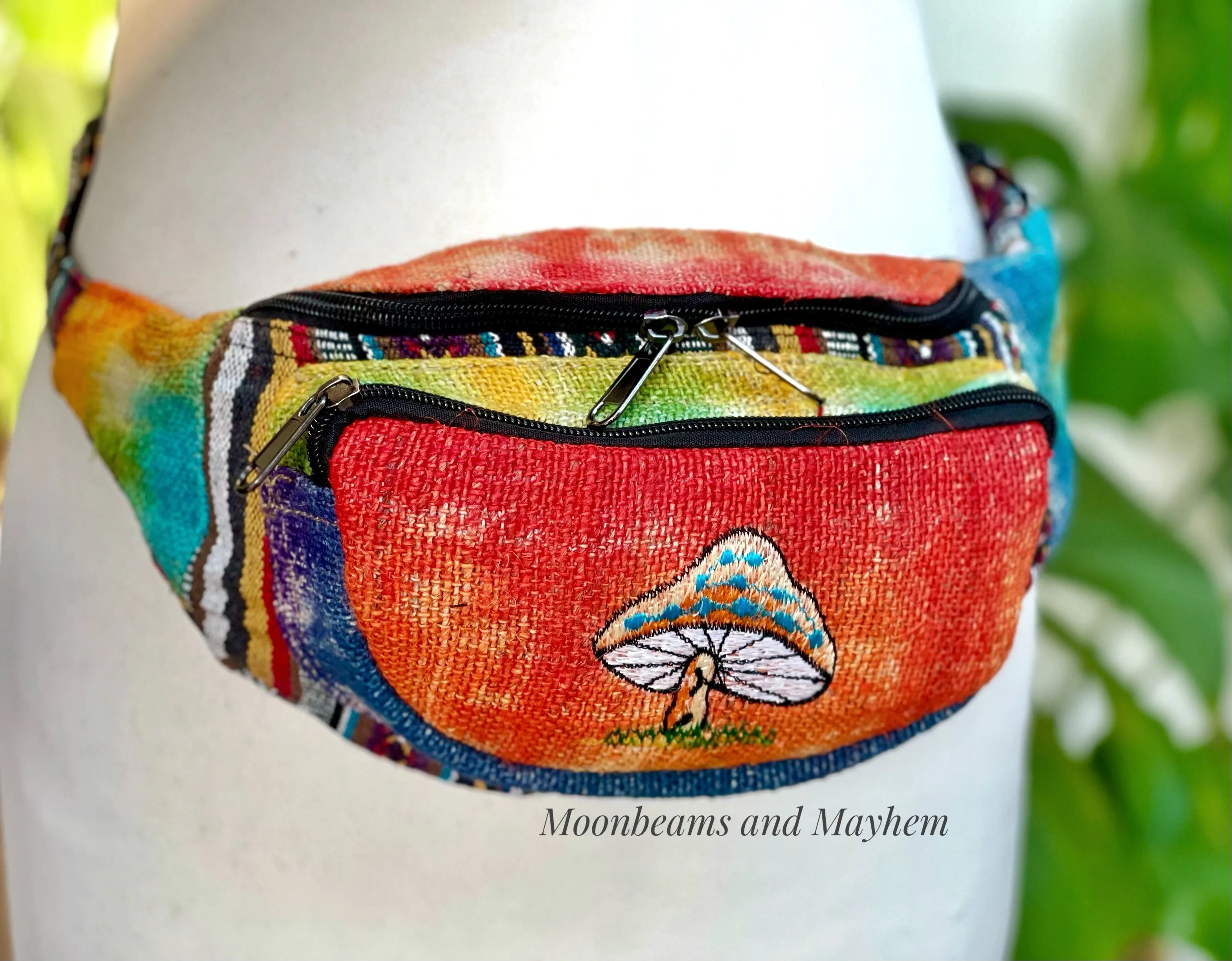 TOADSTOOL MONEY BELT / WAIST BAG ( BUM / HIP BAG )