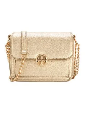 Tory Burch Women's Duet Chain Micro Shoulder Bag Gold 52687 701