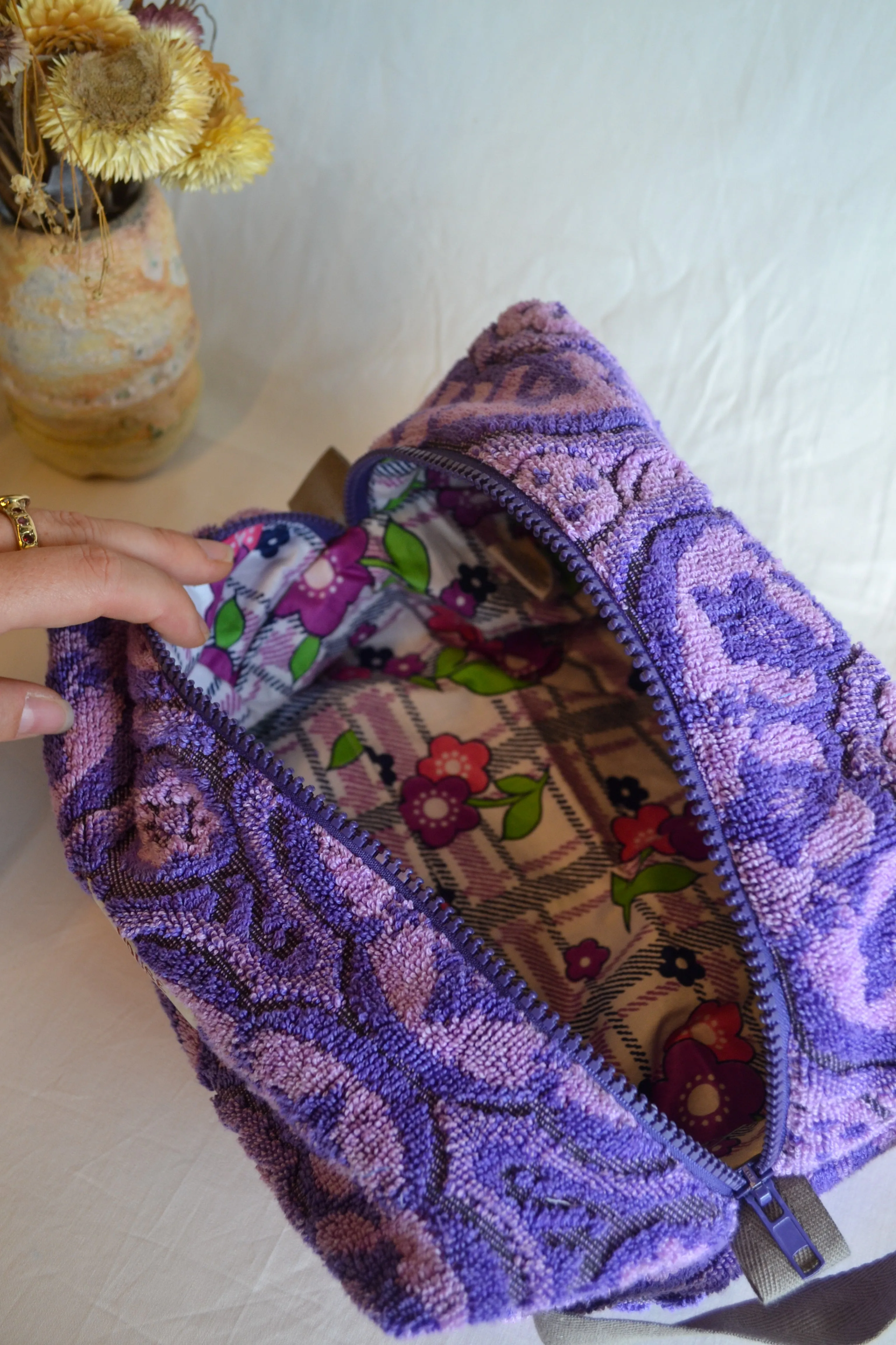 Travel Pouch | Large | Purple