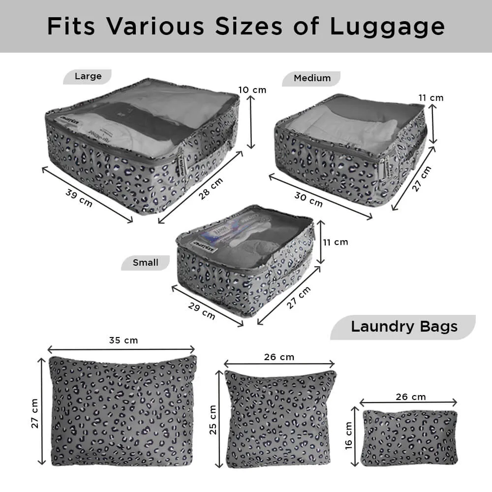 Travel Storage and Organiser Bags - 6 Pieces