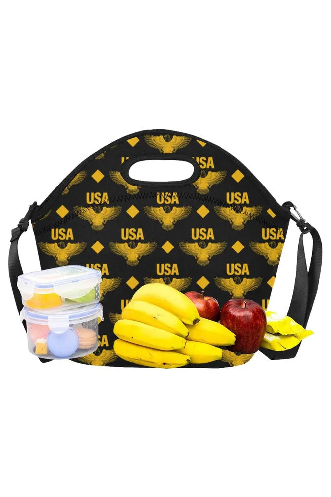 USA - HOOD SIDE Neoprene Lunch Bag/Large (Model 1669)