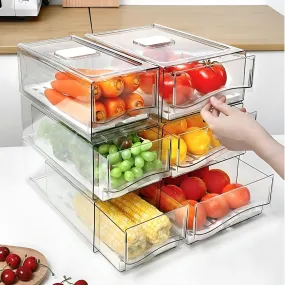 Wave Fridge Storage Deep Drawer 30cm