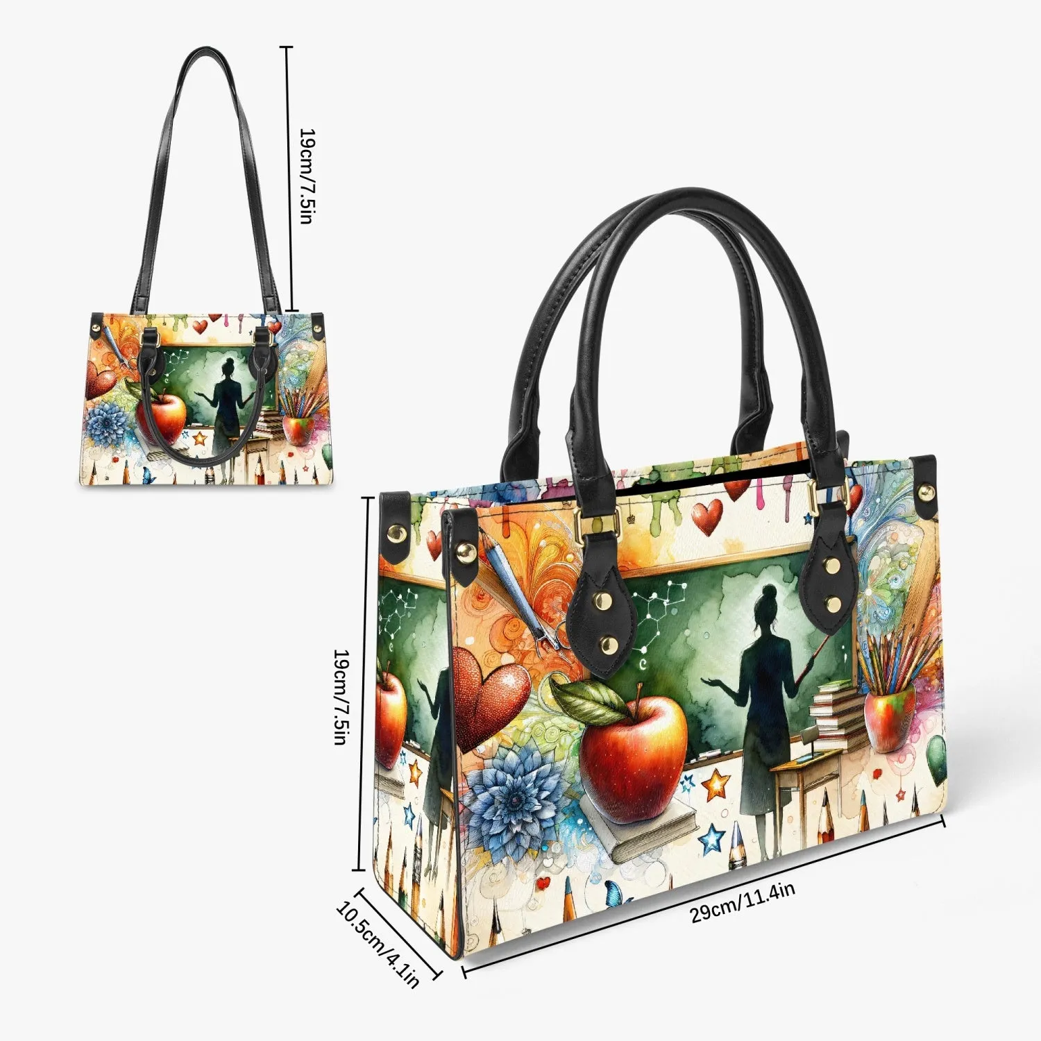 Women's Tote Bag - Long Strap - Teacher