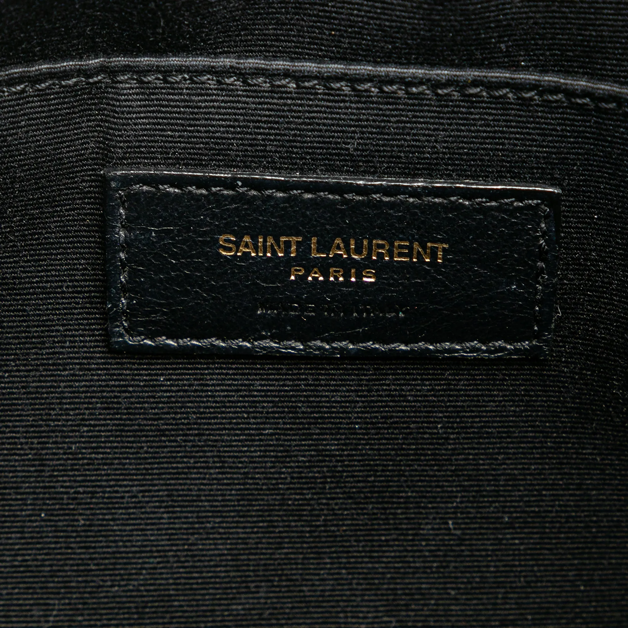 Yves Saint Laurent Lou Camera Bag Black Raffia